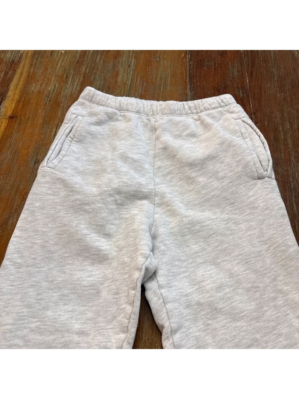 JOAH BROWN Pearl Grey French Terry Lounge Set Cropped Hoodie Joggers - Picture 14 of 16